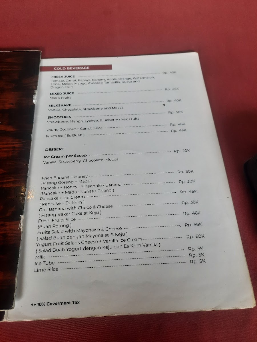 Menu Pangkon Bali Resto & Agrotourism-7